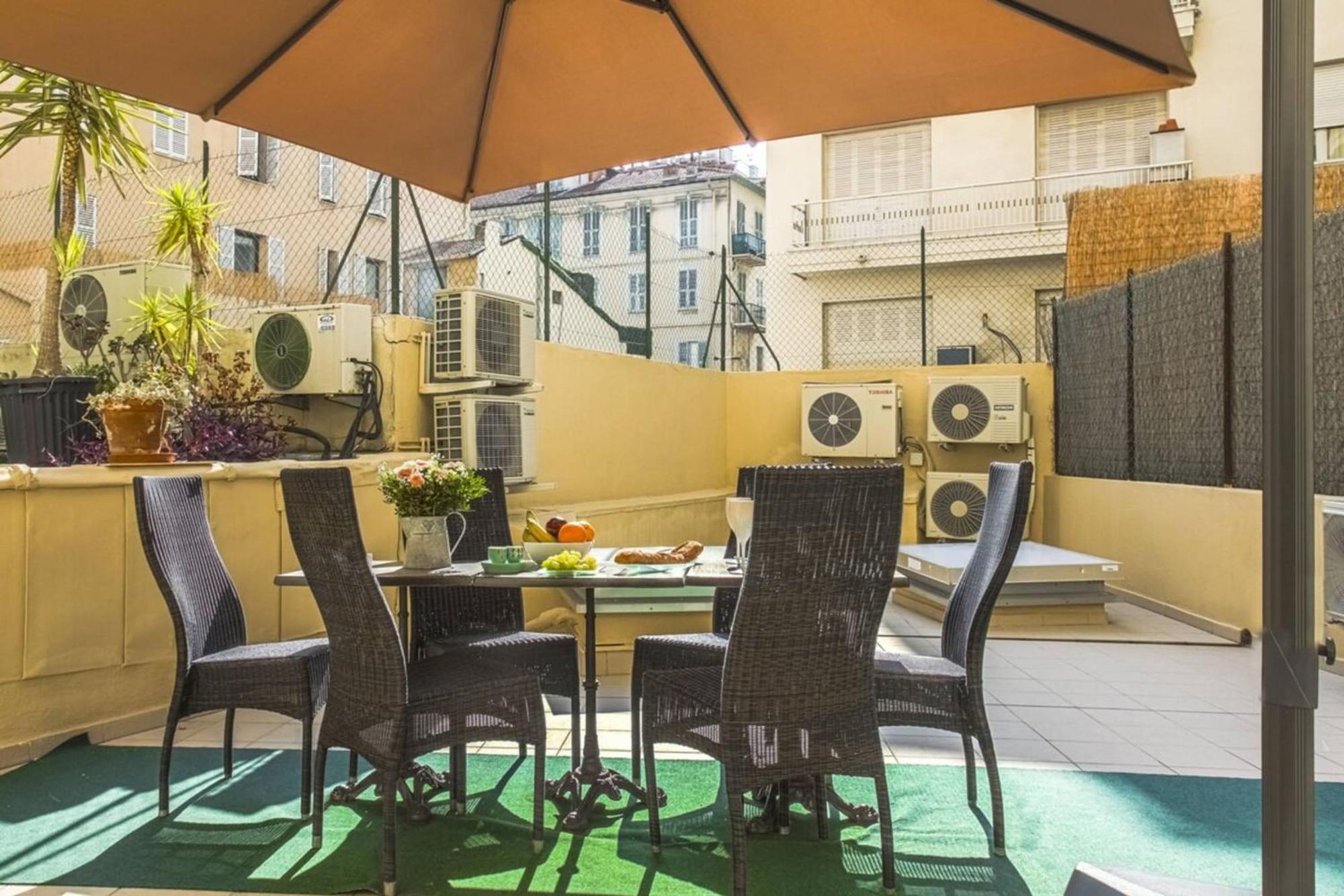 Joffre 9 - Near Massena Square - Terrace Ницца Экстерьер фото